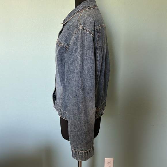 Chicos Jean jacket, long sleeve - Picture 2 of 6